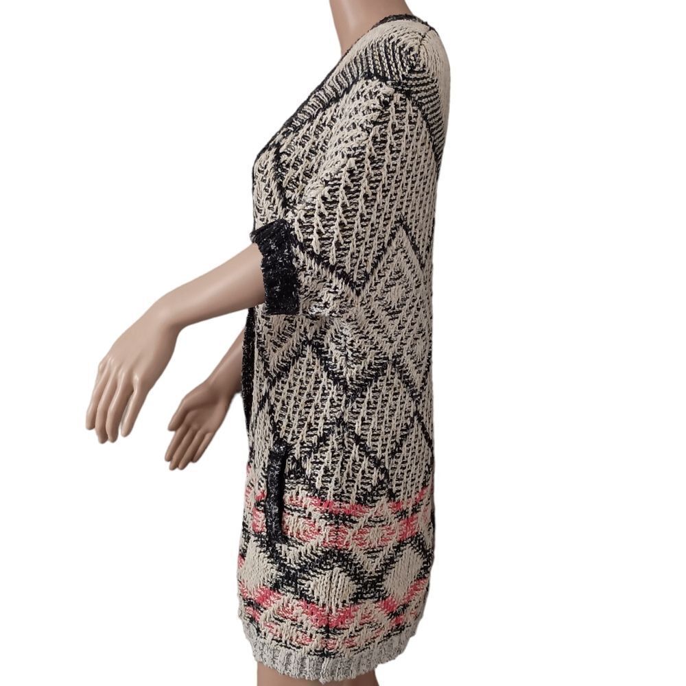 Cabi Cardigan Sweater S Grandpa Oversized Boho Cozy Chenille Farmhouse Rustic. - Picture 6 of 16